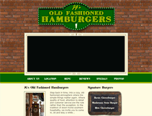 Tablet Screenshot of jgshamburgers.com